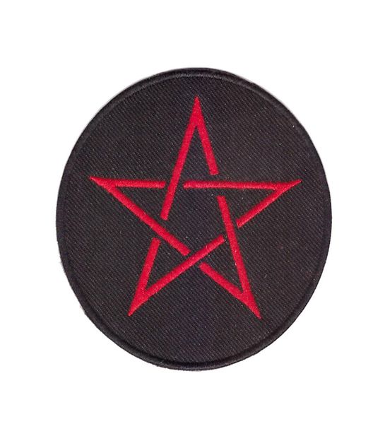 red pentagram embroidered patch wicca witchcraft devil ironon black red satanic fabric sewing children cartoon patch1204017
red pentagram embroidered patch wicca witchcraft devil ironon black red satanic fabric sewing children cartoon patch1204017