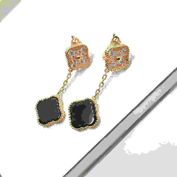 designer clover studs earring vintage four leaf clover van charm stud earrings mother-of-pearl gold studs agate for women cleef wedding jewe, Golden;silver
designer clover studs earring vintage four leaf clover van charm stud earrings mother-of-pearl gold studs agate for women cleef wedding jewe, Golden;silver