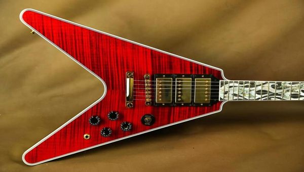 rare flamethrower flying v ultima fire tiger cherry flame maple electric guitar white pearloid abalone flame inlay 3 humbuc1822847
rare flamethrower flying v ultima fire tiger cherry flame maple electric guitar white pearloid abalone flame inlay 3 humbuc1822847