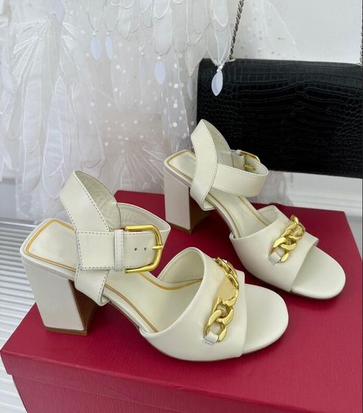latest women's sandals with thick heels, ankle wide band buckle, round toe with chain decoration, formal dress, banquet, work, vacation, Black
latest women's sandals with thick heels, ankle wide band buckle, round toe with chain decoration, formal dress, banquet, work, vacation, Black
