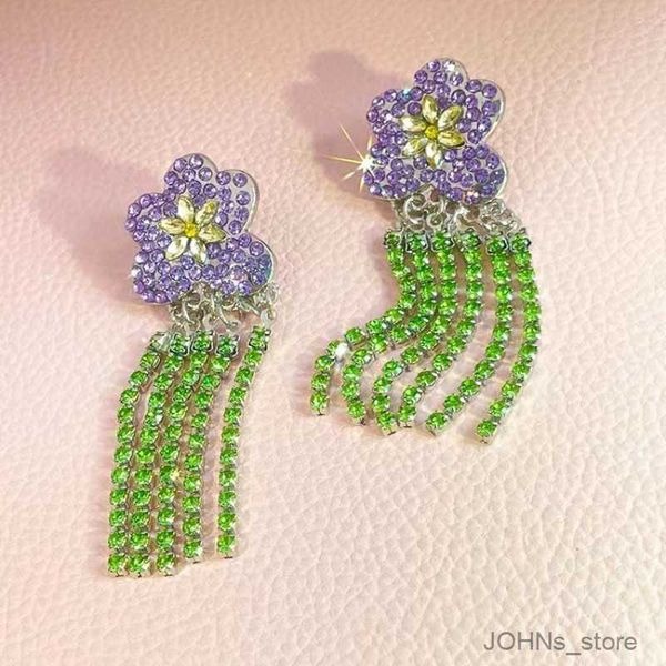 stud purple green shiny flower earrings for women vintage elegant luxury dangel earrings party wedding jewelry r230630, Golden;silver
stud purple green shiny flower earrings for women vintage elegant luxury dangel earrings party wedding jewelry r230630, Golden;silver