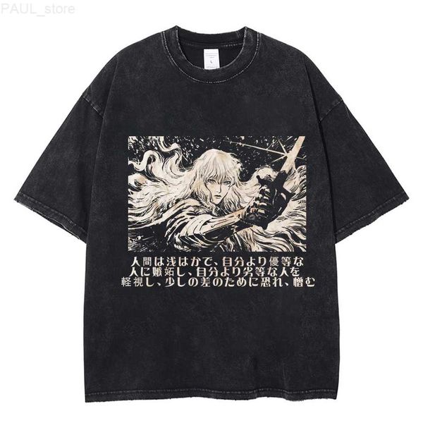 men's t-shirts anime berserk t shirts washed tshirt men manga graphic t-shirt women cotton harajuku vintage oversized hip hop tees l23, White;black
men's t-shirts anime berserk t shirts washed tshirt men manga graphic t-shirt women cotton harajuku vintage oversized hip hop tees l23, White;black