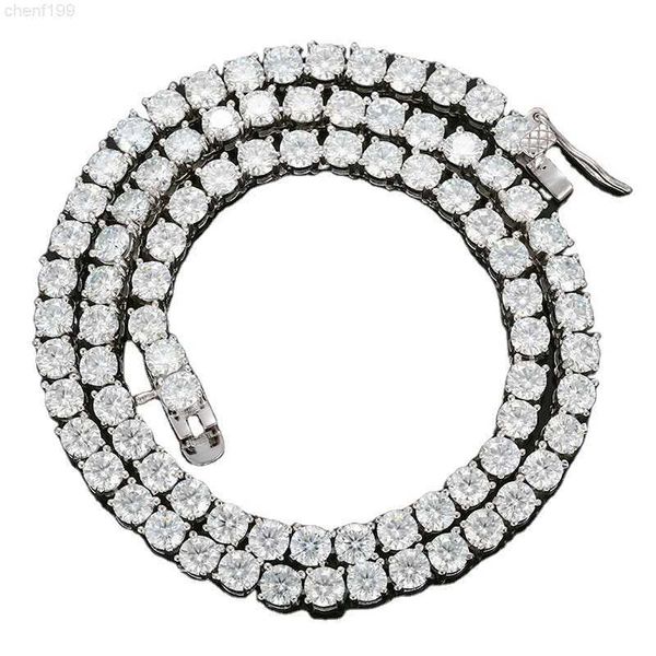 moissanite diamond tennis cuban chain necklaces european and american designer 925 silver hip hop custom necklaces
moissanite diamond tennis cuban chain necklaces european and american designer 925 silver hip hop custom necklaces