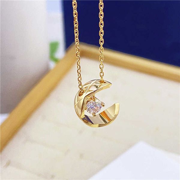 jewelry channel xiaoxiangjia diamond pattern pineapple water ice moon necklace moon star fashion versatile titanium steel stainless steel co, Black
jewelry channel xiaoxiangjia diamond pattern pineapple water ice moon necklace moon star fashion versatile titanium steel stainless steel co, Black