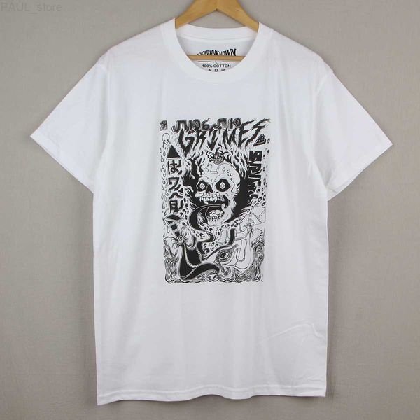 men's t-shirts grimes t-shirt visions claire boucher 4ad electronic experimental white cotton summer tee l230630, White;black
men's t-shirts grimes t-shirt visions claire boucher 4ad electronic experimental white cotton summer tee l230630, White;black