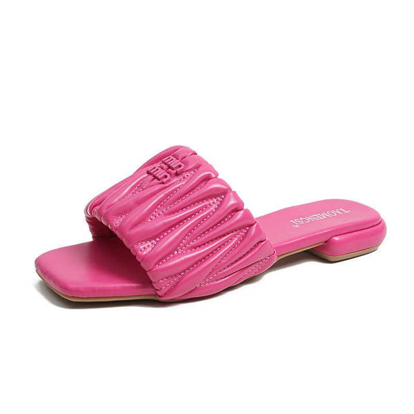 designer mius beach sandals shoes women sheepskin slide pleated square slippers for women's summer new fashion flat bottom external wea
designer mius beach sandals shoes women sheepskin slide pleated square slippers for women's summer new fashion flat bottom external wea