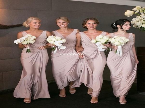 2021 bridesmaid dresses sheath vneck pleated floor length wedding guest dress beach party maid of honor gowns6712651, White;pink
2021 bridesmaid dresses sheath vneck pleated floor length wedding guest dress beach party maid of honor gowns6712651, White;pink