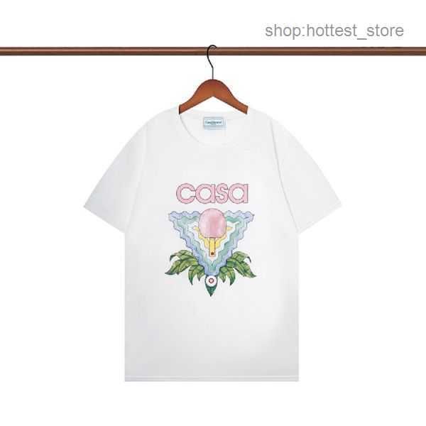 2023 casablanca t shirt mens t-shirts womens designer shirts short sleeves luxury brand clothes summer leisure breathable printed clothing 2, White;black
2023 casablanca t shirt mens t-shirts womens designer shirts short sleeves luxury brand clothes summer leisure breathable printed clothing 2, White;black