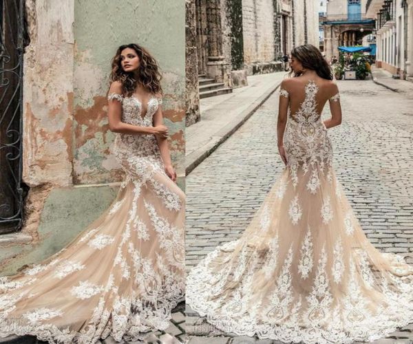 champagne julie vino wedding dresses 2021 sheer deep plunging neckline bridal gowns sweep train lace vestidos de noiva custom made8602777, White
champagne julie vino wedding dresses 2021 sheer deep plunging neckline bridal gowns sweep train lace vestidos de noiva custom made8602777, White