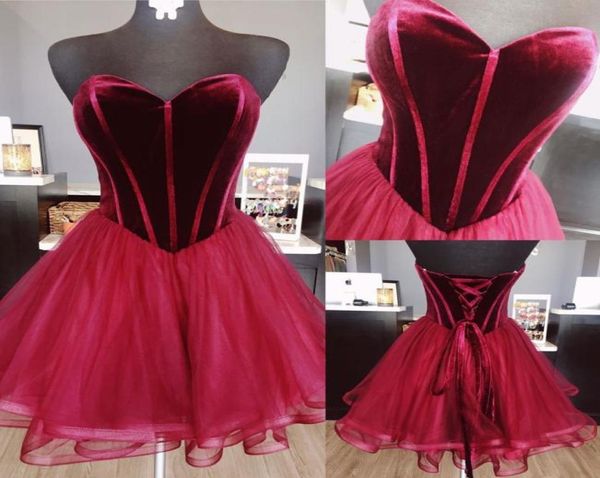 2021 burgundy short dresses evening party formal gowns velvet sweetheart organza a line corset back designer prom homecoming6913239, Black;red
2021 burgundy short dresses evening party formal gowns velvet sweetheart organza a line corset back designer prom homecoming6913239, Black;red