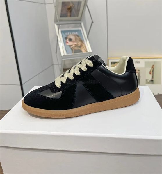 casual shoes designer sneakers maisons margiela mm6 trainers camouflage leather sneaker luxury stitching tennis, Black
casual shoes designer sneakers maisons margiela mm6 trainers camouflage leather sneaker luxury stitching tennis, Black