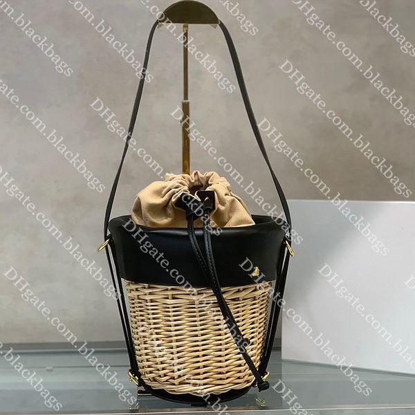straw woven bucket bag designer shoulder bags women beach tote bag vegetable basket vacation totes
straw woven bucket bag designer shoulder bags women beach tote bag vegetable basket vacation totes