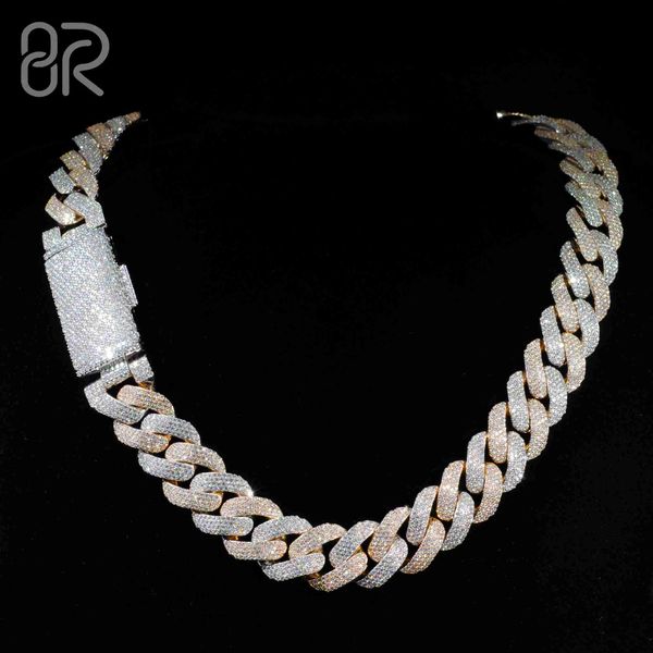20mm 18'' vvs moissanite cuban link chain necklace bracelet rose gold plating 925 silver iced out diamond men jewelry
20mm 18'' vvs moissanite cuban link chain necklace bracelet rose gold plating 925 silver iced out diamond men jewelry