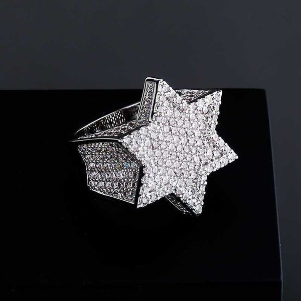 mens gold ring six-pointed star full stones diamond rings fashion hip hop silver rings jewelry
mens gold ring six-pointed star full stones diamond rings fashion hip hop silver rings jewelry