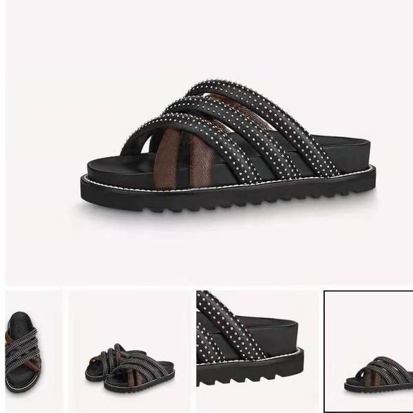 beach slippers fashion thick bottom diamonds women shoes alphabet designer slipper lady platform sandals leather heels letter high heel slid, Black
beach slippers fashion thick bottom diamonds women shoes alphabet designer slipper lady platform sandals leather heels letter high heel slid, Black