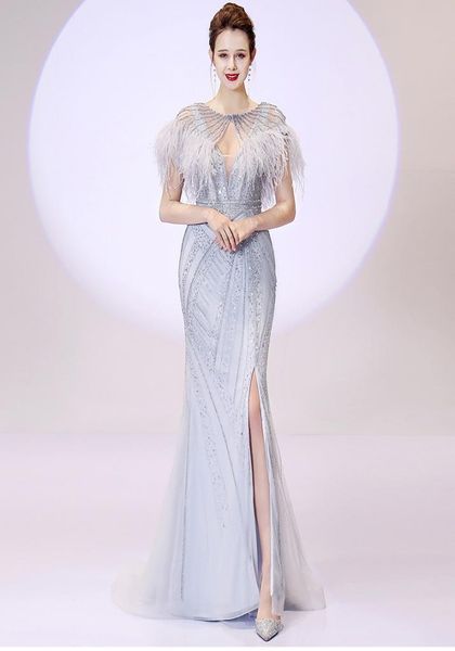lyrasue mermaid silver dripping feather jewel luxury full beaded shinning zipper back elegant formal evening dresses prom dresses 4460067, Black;red
lyrasue mermaid silver dripping feather jewel luxury full beaded shinning zipper back elegant formal evening dresses prom dresses 4460067, Black;red