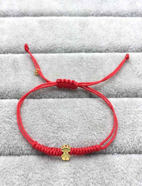 authentic 925 sterling silver bracelets red cord and gold sweet dolls xxs bear bracelet fits european bear jewelry style gift 41487503303, Black
authentic 925 sterling silver bracelets red cord and gold sweet dolls xxs bear bracelet fits european bear jewelry style gift 41487503303, Black