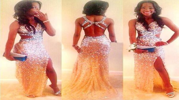 fashion beading stunning evening dresses crystal diamonds sequins prom gowns halter backless formal special dress 2014 cu5410977, Black;red
fashion beading stunning evening dresses crystal diamonds sequins prom gowns halter backless formal special dress 2014 cu5410977, Black;red
