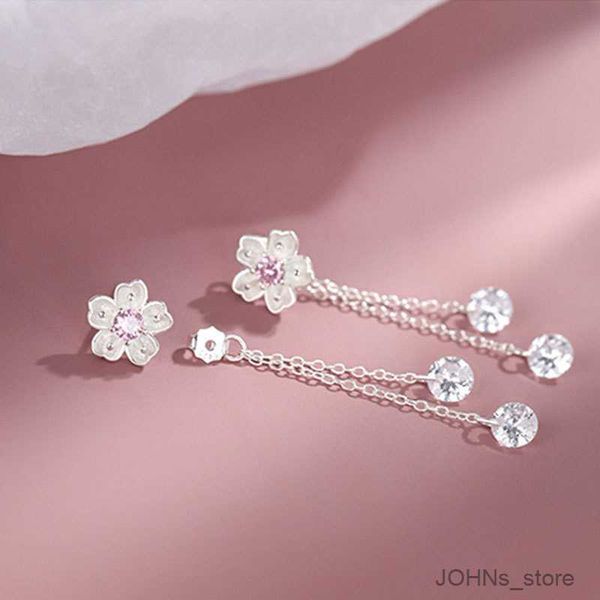 stud 925 sterling silver chain cherry blossoms drop earrings for women girls wedding elegant party jewelry gift r230630, Golden;silver
stud 925 sterling silver chain cherry blossoms drop earrings for women girls wedding elegant party jewelry gift r230630, Golden;silver