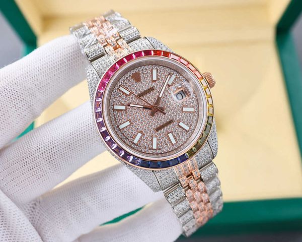 brilliant r o l e x bust down watch datejust full diamond wristwatch mv5c mechanical movement watches for men 41mm montre de luxe homme with, Slivery;golden
brilliant r o l e x bust down watch datejust full diamond wristwatch mv5c mechanical movement watches for men 41mm montre de luxe homme with, Slivery;golden