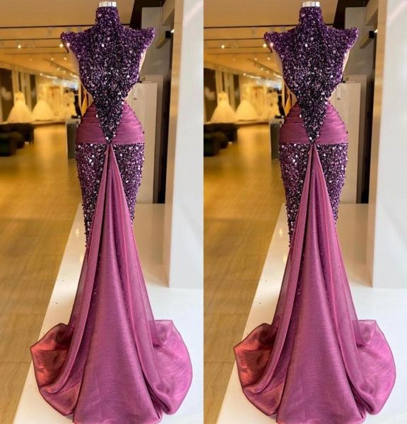 high collar sequin mermaid evening dresses sleeveless pleat prom gowns celebrity second reception dress3275705, Black;red
high collar sequin mermaid evening dresses sleeveless pleat prom gowns celebrity second reception dress3275705, Black;red