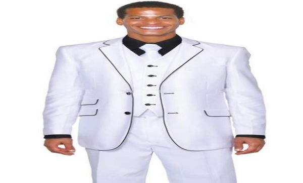 brand new two button white notch lapel wedding men suits groom tuxedos men party groomsmen suits jacketpantsvesttie j8704177311, Black;gray
brand new two button white notch lapel wedding men suits groom tuxedos men party groomsmen suits jacketpantsvesttie j8704177311, Black;gray