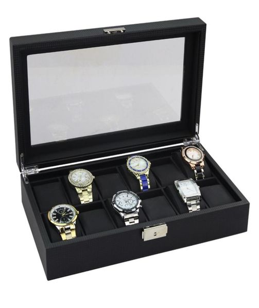 2019 luxury design carbon fiber leather inner wood with cushion case collect watch box 1012 storage travel box exw box 5864745, Black;blue
2019 luxury design carbon fiber leather inner wood with cushion case collect watch box 1012 storage travel box exw box 5864745, Black;blue
