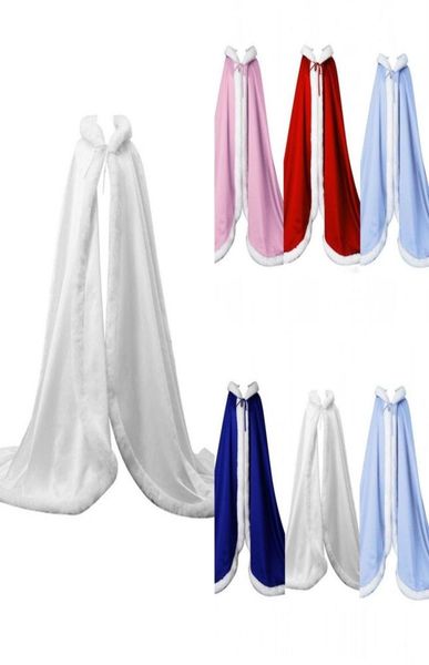bridal cape stunning warm wedding cloaks hooded with faux fur trim ankle length jacket perfect for winter long wraps fall2420998, White
bridal cape stunning warm wedding cloaks hooded with faux fur trim ankle length jacket perfect for winter long wraps fall2420998, White