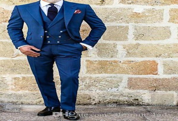 royal blue three pieces wedding tuxedos 2018 custom make double breasted waistcoat plus size mens grooms formal dinner party suit5749246, Black;gray
royal blue three pieces wedding tuxedos 2018 custom make double breasted waistcoat plus size mens grooms formal dinner party suit5749246, Black;gray