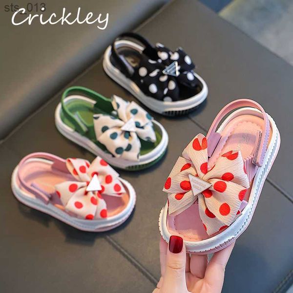 sweet dot bowtie children's summer sandals princess pvc hook loop sandals for girls soft non slip barefoot kids beach shoes l230518, Black;red
sweet dot bowtie children's summer sandals princess pvc hook loop sandals for girls soft non slip barefoot kids beach shoes l230518, Black;red
