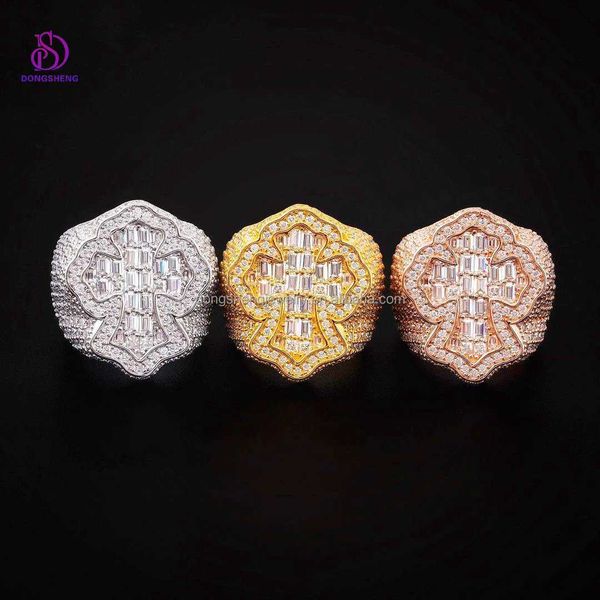 moissanite jewelry hip hop cross ring 925 silver d color vvs diamond men and women rings
moissanite jewelry hip hop cross ring 925 silver d color vvs diamond men and women rings