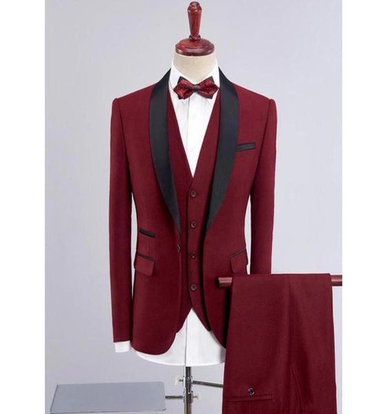 dark red groom tuxedos for men custom made groom suits shawl lapel mens suits for wedding 3 pieces wedding suits jacketpantsvest1722849, Black;gray
dark red groom tuxedos for men custom made groom suits shawl lapel mens suits for wedding 3 pieces wedding suits jacketpantsvest1722849, Black;gray
