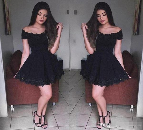 little black homecoming dresses 2017 lace appliques a line off the shoulder short prom gowns cocktail party dress1662561, Blue;pink
little black homecoming dresses 2017 lace appliques a line off the shoulder short prom gowns cocktail party dress1662561, Blue;pink