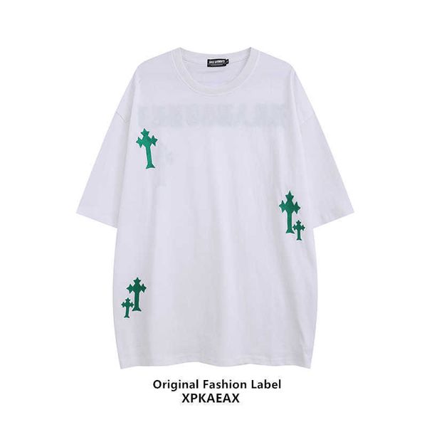 trendy stussys brand half sleeve cross letter t-shirt men's round neck high street hiphop 5/4 short sleeve spaceman, White;black
trendy stussys brand half sleeve cross letter t-shirt men's round neck high street hiphop 5/4 short sleeve spaceman, White;black