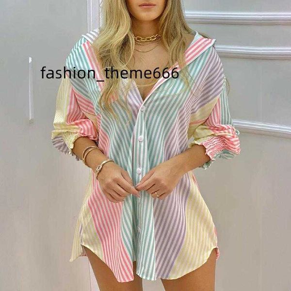 women's blouses shirts women fashion striped print shirt lady long sleeve blouse turn down collar ruched button design casual, White
women's blouses shirts women fashion striped print shirt lady long sleeve blouse turn down collar ruched button design casual, White