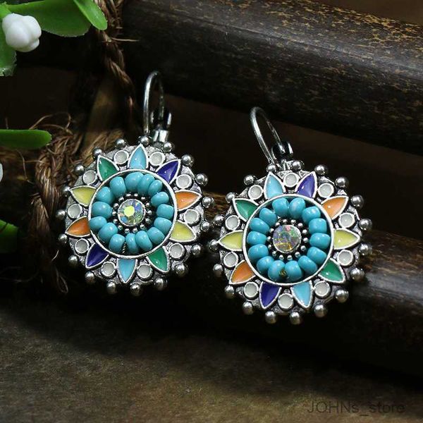 stud vintage ethnic colorful drop oil flower round earrings for women elegant rice wooden beads dangle earrings jewelry gift r230630, Golden;silver
stud vintage ethnic colorful drop oil flower round earrings for women elegant rice wooden beads dangle earrings jewelry gift r230630, Golden;silver
