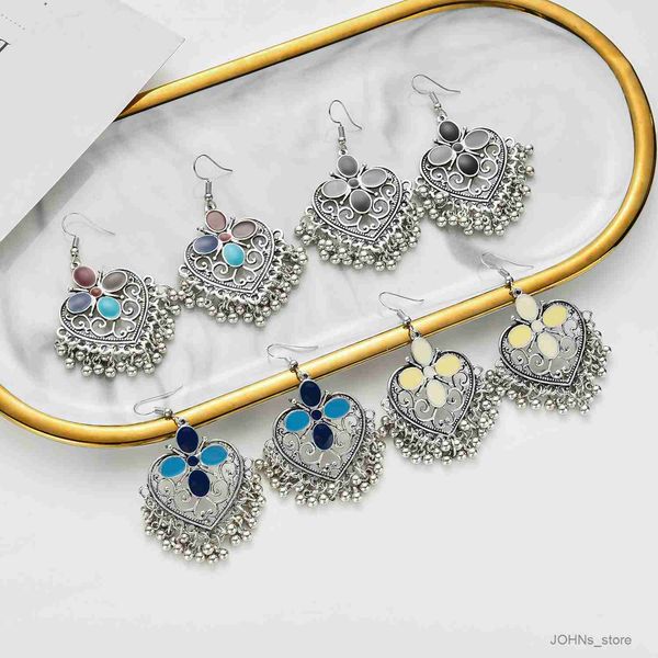 stud vintage nepal indian style women's heart earrings long silver oil hollow beads drop earrings jewelry r230630, Golden;silver
stud vintage nepal indian style women's heart earrings long silver oil hollow beads drop earrings jewelry r230630, Golden;silver