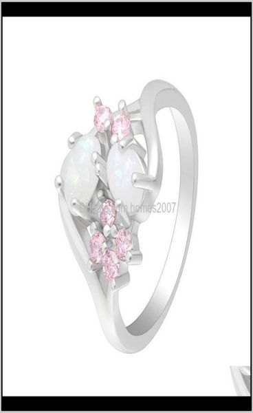 jewelryflower rings for women white oval opal sier color pink zircon lover wedding engagement christmas jewelry drop delivery 20218423472, Slivery;golden
jewelryflower rings for women white oval opal sier color pink zircon lover wedding engagement christmas jewelry drop delivery 20218423472, Slivery;golden