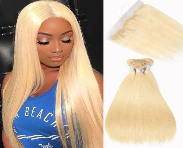 613 blonde straight 10a brazilian virgin remy human hair weft 3 bundles with 1pc 4x4 lace closure 3769452, Black
613 blonde straight 10a brazilian virgin remy human hair weft 3 bundles with 1pc 4x4 lace closure 3769452, Black