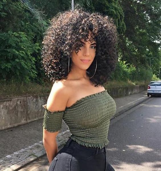 fashion brazilian hair kinky curly wigs simulation human hair afro curly full wig in large stock2718193, Black
fashion brazilian hair kinky curly wigs simulation human hair afro curly full wig in large stock2718193, Black