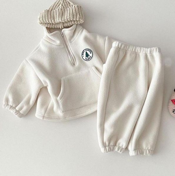 clothing sets baby boys children thicken sweatshirt kids clothes girls solid cotton long sleeve pullover pant suits 2pcs 22109490163, White
clothing sets baby boys children thicken sweatshirt kids clothes girls solid cotton long sleeve pullover pant suits 2pcs 22109490163, White