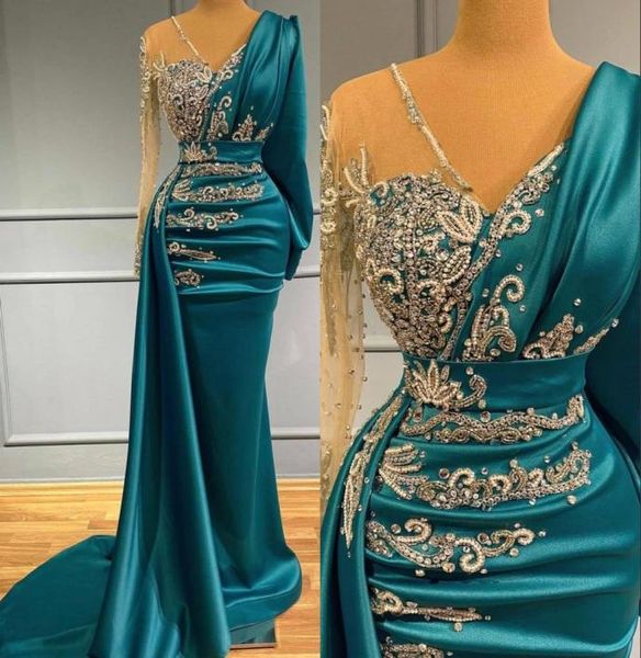 arabic long sleeves satin mermaid evening dresses v neck appliques beads ruched formal occasion wear gold hunter sheer neck sweep 6973038, Black;red
arabic long sleeves satin mermaid evening dresses v neck appliques beads ruched formal occasion wear gold hunter sheer neck sweep 6973038, Black;red