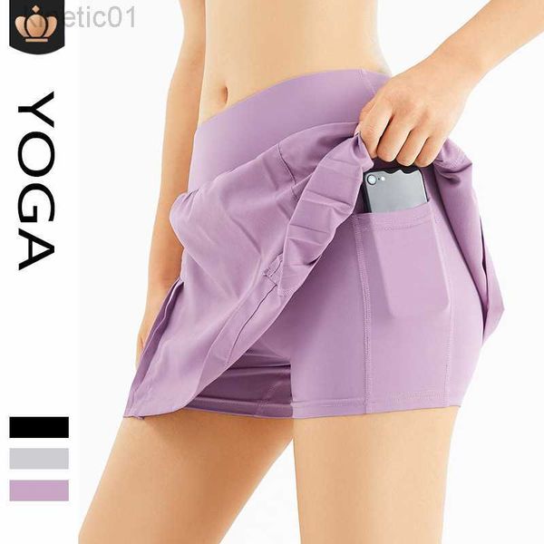 desginer alo yoga shorts sports short skirt women's summer double-layer anti-glare pants skirt with middle waist fake two pieces of ten, White;black
desginer alo yoga shorts sports short skirt women's summer double-layer anti-glare pants skirt with middle waist fake two pieces of ten, White;black