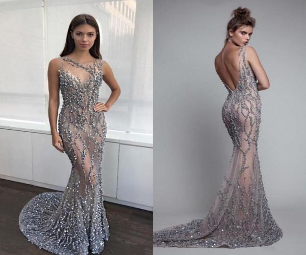 berta 2020 mermaid evening dresses backless beads trumpet prom gowns sleeveless crystal sequins illusion party dress8980913, Black;red
berta 2020 mermaid evening dresses backless beads trumpet prom gowns sleeveless crystal sequins illusion party dress8980913, Black;red