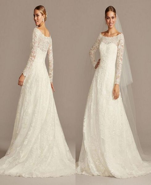 oleg cassini offtheshoulder lace aline wedding dress 2021 full lace applique long sleeve plus size sweep train wedding gown7100896, White
oleg cassini offtheshoulder lace aline wedding dress 2021 full lace applique long sleeve plus size sweep train wedding gown7100896, White