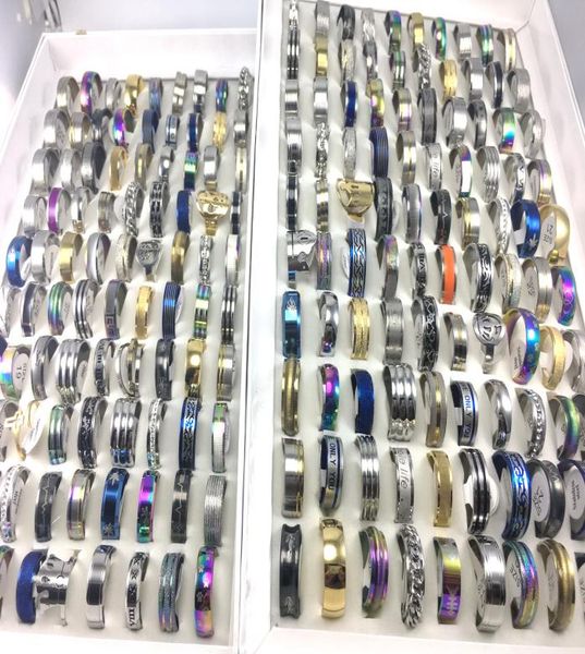 50pcs mix styles men039s women039s fashion stainless steel jewelry rings gifts whole6811921, Silver
50pcs mix styles men039s women039s fashion stainless steel jewelry rings gifts whole6811921, Silver