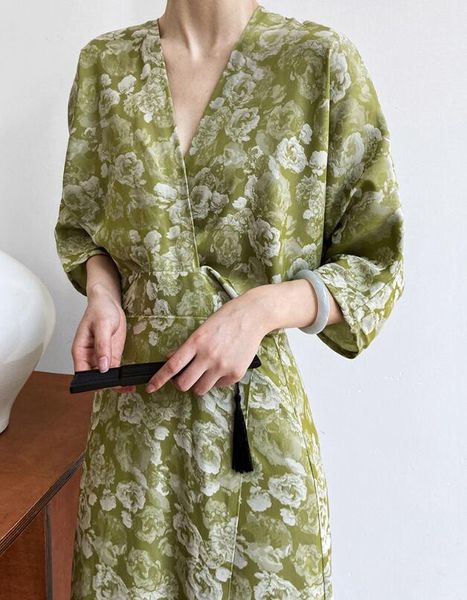 luxury french high-end retro chinese style printed dress for women's summer haute couture new chinese seaside vacation dress 3682, Black;gray
luxury french high-end retro chinese style printed dress for women's summer haute couture new chinese seaside vacation dress 3682, Black;gray