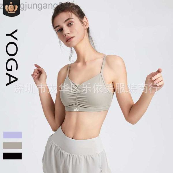 2023 desginer alo yoga tanksalobra pleated back sports bra running shockproof gathering fitness sling, White
2023 desginer alo yoga tanksalobra pleated back sports bra running shockproof gathering fitness sling, White