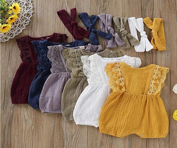 baby designer clothes lace girl romper bow headband 2pcs sets sleeveless infant jumpsuits solid children playsuit summer baby clot5239747, Blue
baby designer clothes lace girl romper bow headband 2pcs sets sleeveless infant jumpsuits solid children playsuit summer baby clot5239747, Blue