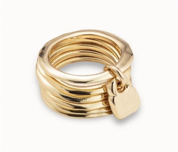 cluster rings version uno de 50 fashionable silver plated 14k yellow gold charm ring niche jewelry gift 2209223762122, Golden;silver
cluster rings version uno de 50 fashionable silver plated 14k yellow gold charm ring niche jewelry gift 2209223762122, Golden;silver